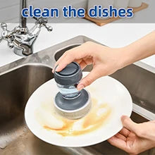 Dishwashing Brush with Soap Dispenser