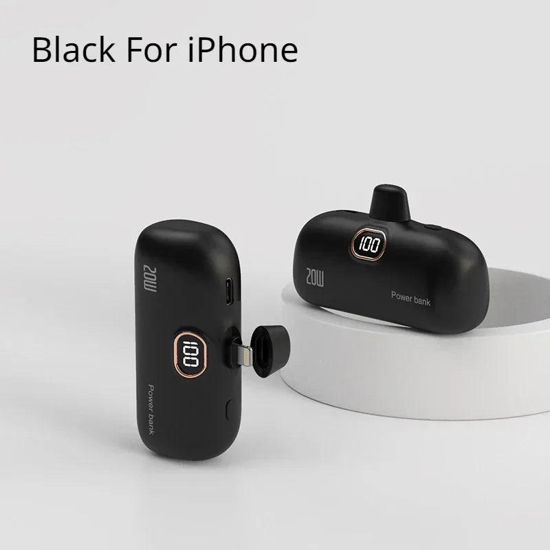 Portable Power Bank for iPhone and Android (5000 MAH)