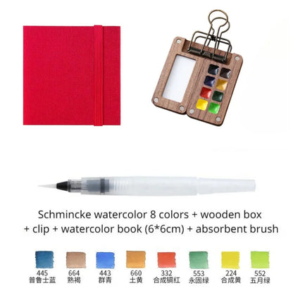 Portable Travel Watercolor Set