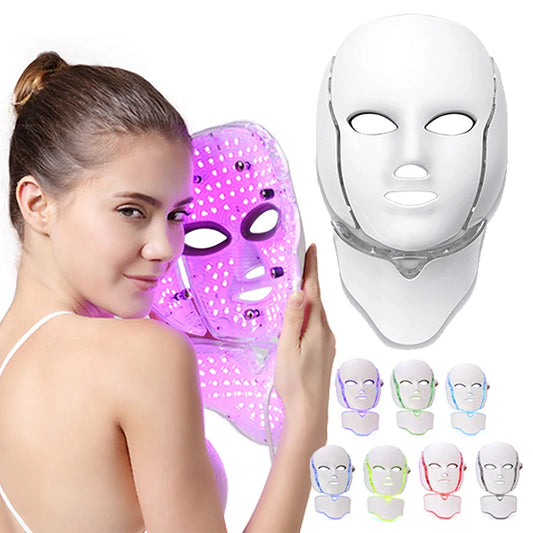 LED Face and Neck Mask