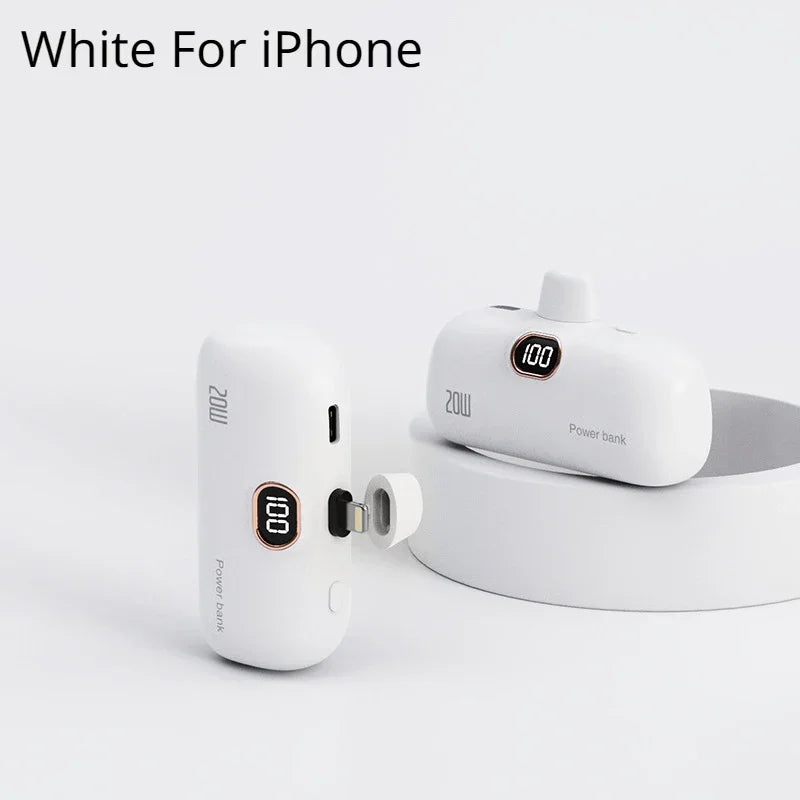 Portable Power Bank for iPhone and Android (5000 MAH)