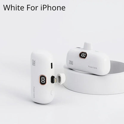 Portable Power Bank for iPhone and Android (5000 MAH)
