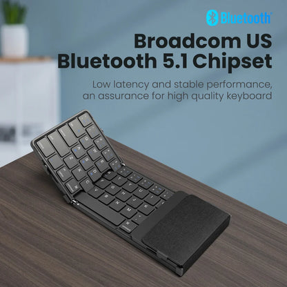 Folding Keyboard with Touchpad