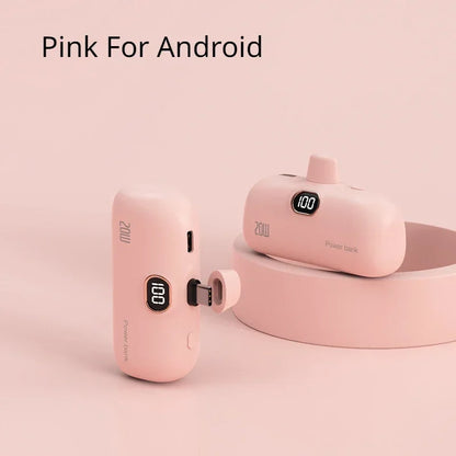 Portable Power Bank for iPhone and Android (5000 MAH)