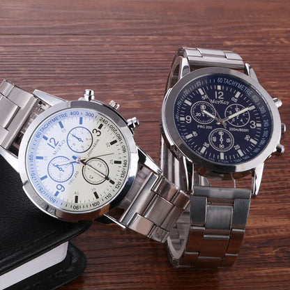 Simple Luxury Business Men's Watches Stainless Steel
