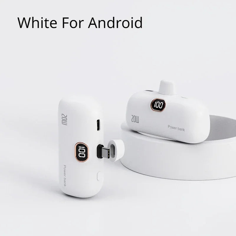 Portable Power Bank for iPhone and Android (5000 MAH)