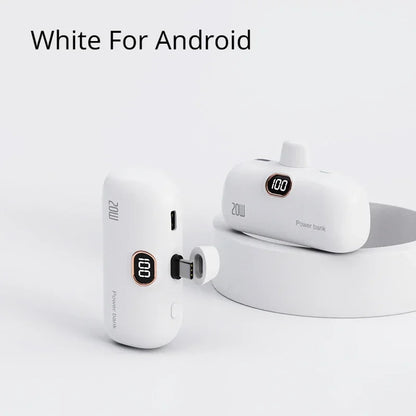 Portable Power Bank for iPhone and Android (5000 MAH)