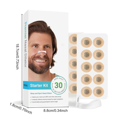 Nasal Breathing Dilators Magnetic Nose Strips