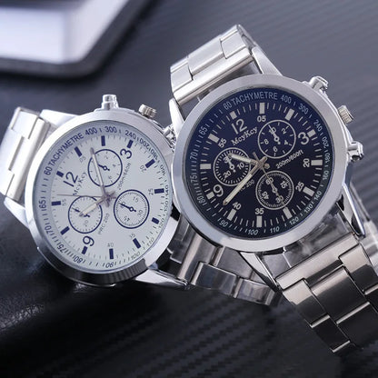 Simple Luxury Business Men's Watches Stainless Steel
