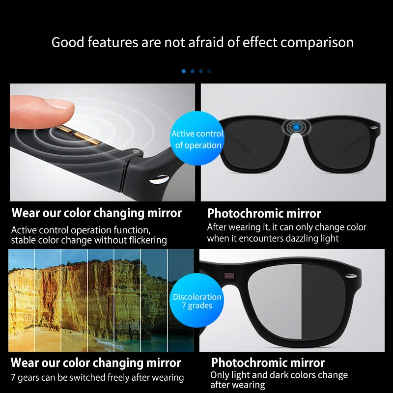 Smart Color Change sunglasses