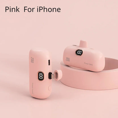 Portable Power Bank for iPhone and Android (5000 MAH)
