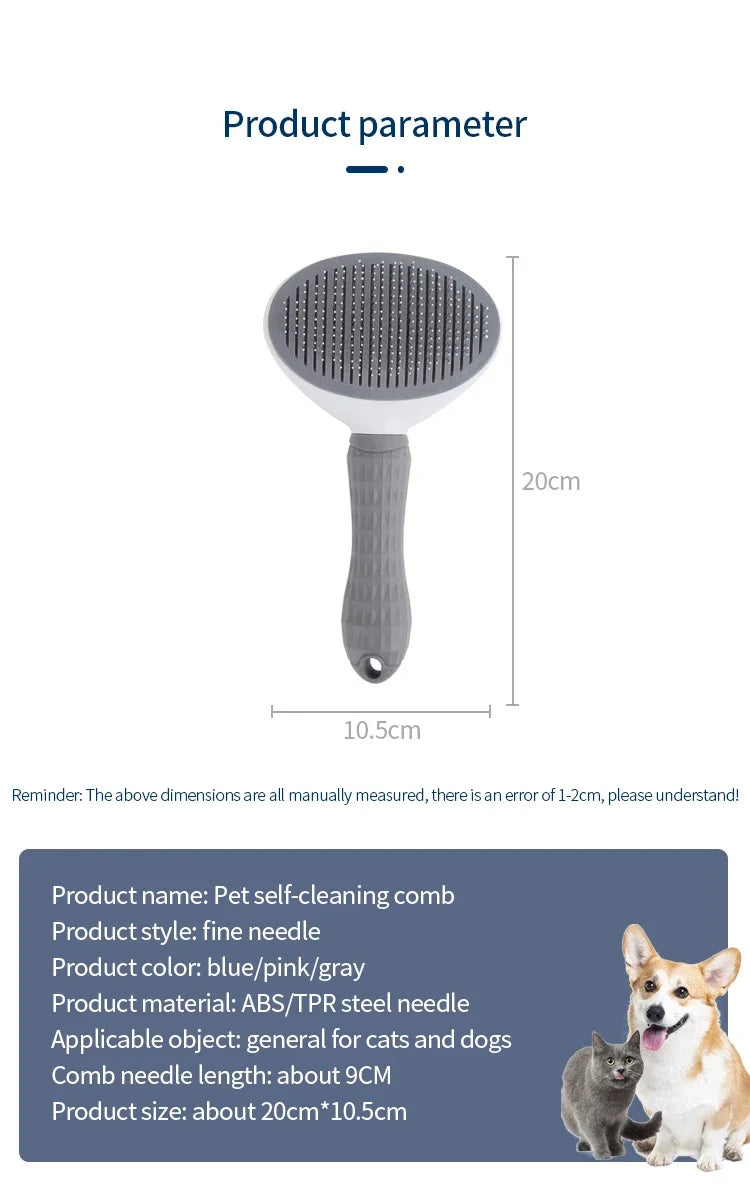 Pet Cat Hairbrush