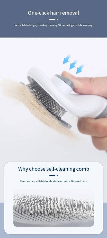 Pet Cat Hairbrush