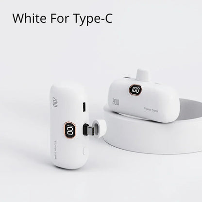 Portable Power Bank for iPhone and Android (5000 MAH)