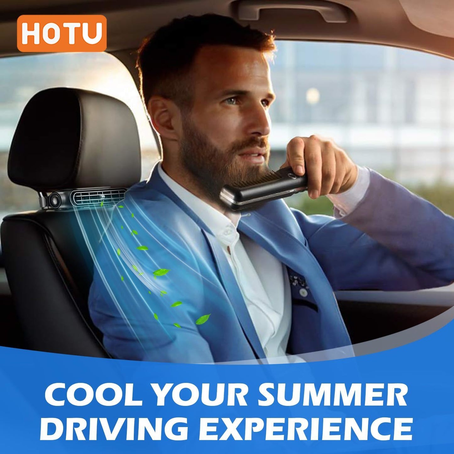 USB-Powered Car Cooling Fan
