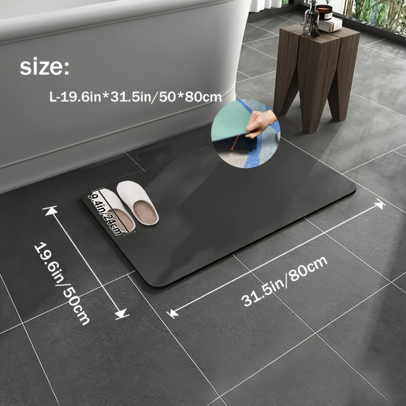Quick Dry, Super Absorbent Anti-Slip Shower Mat