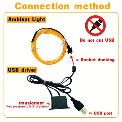 Car Interior LED Decoration Light