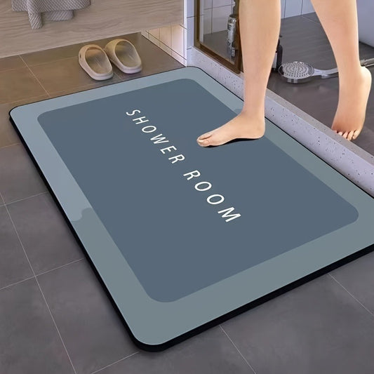 Quick Dry, Super Absorbent Anti-Slip Shower Mat