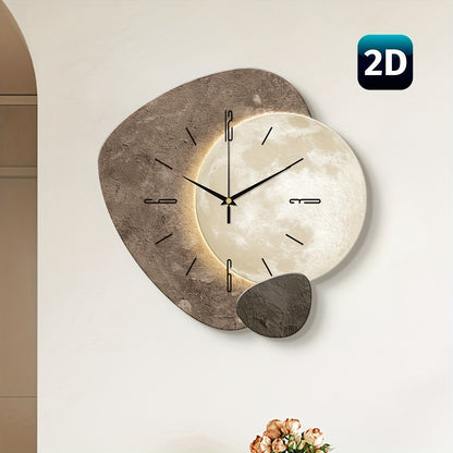 Modern Moon Phase Wall Clock