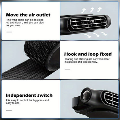 USB-Powered Car Cooling Fan