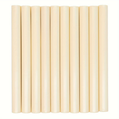10pcs Bagged Cylindrical Fire Paint Wax Sticks