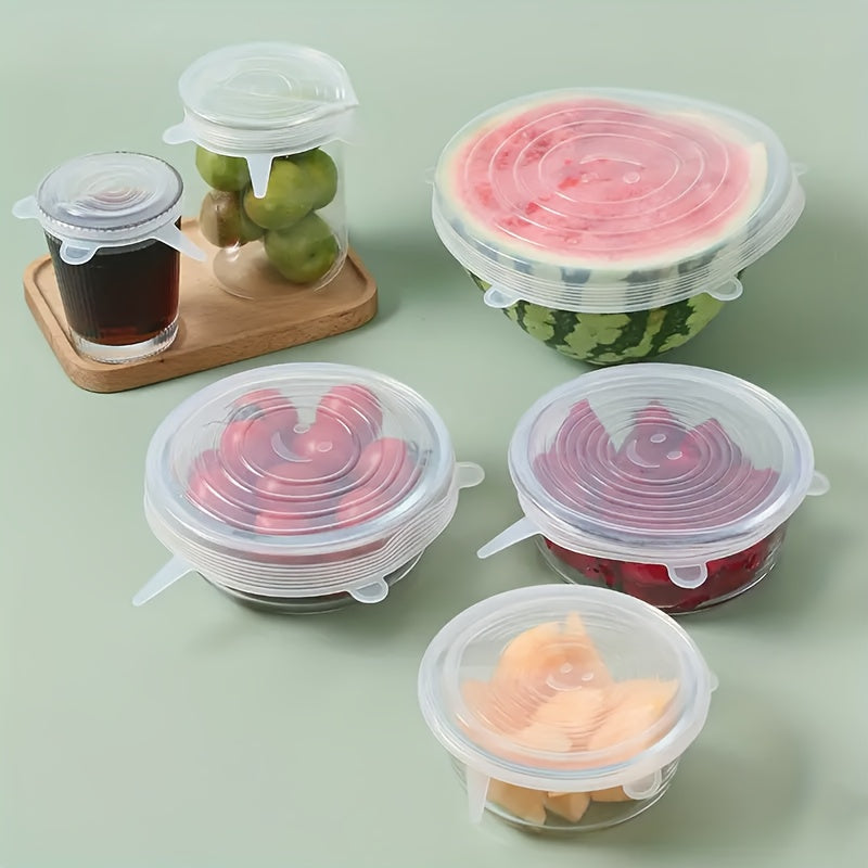 6-Pack Silicone Bowl Covers