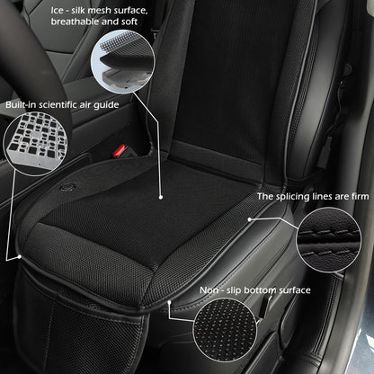 Rapid Cooling Car Seat Cushion with 360° Turbo Fan