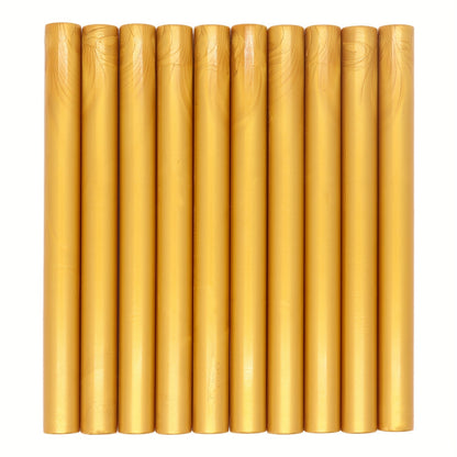 10pcs Bagged Cylindrical Fire Paint Wax Sticks