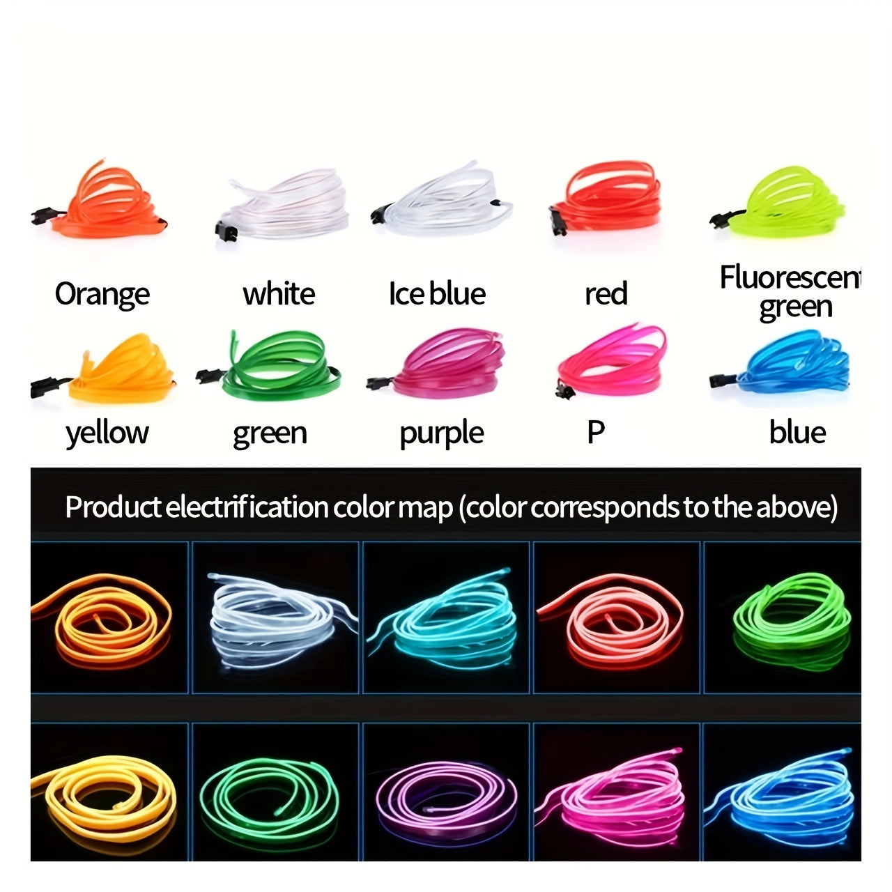 Car Interior LED Decoration Light