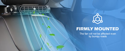 USB-Powered Car Cooling Fan