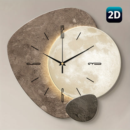 Modern Moon Phase Wall Clock