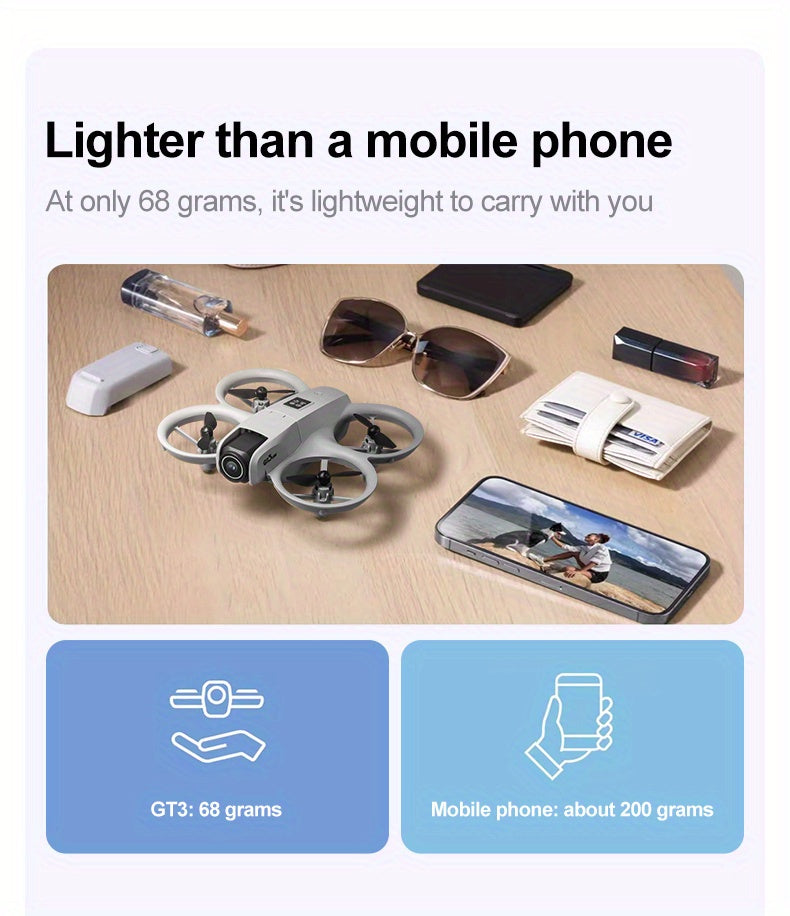 GT3 Drone with HD Dual Camera